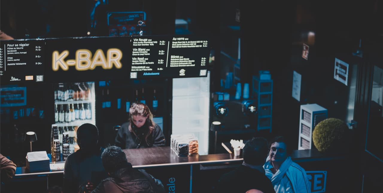 Die K-Bar für ein komplettes Erlebnis